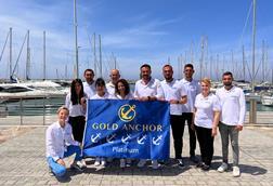 Karpaz Gate Marina Platinum Gold Anchor Award Team